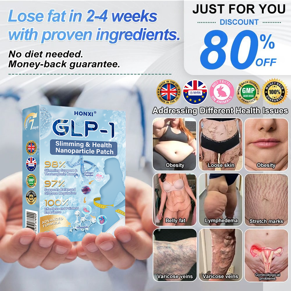 š„FDA Store | HONXIĀ® Slimming & Health Nanoparticle Patch with Collagen & Matrixyl 3000 äøØObesity,Cardiovascular Diseas, Diabetes, Sleep Apnea, Joint Problems and More