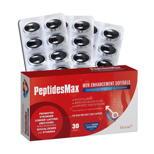 Honxi® Peptidesmax Men Max Strength and Vitality Softgels