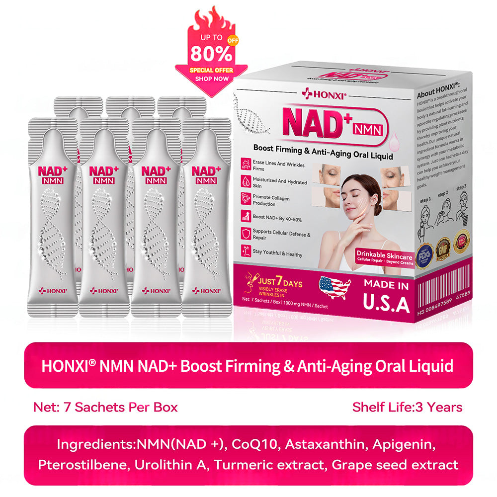 Made in USA💎HONXI® 𝗡𝗠𝖭 N𝖠𝙳+ 𝙱𝚘𝗈s𝗍 F𝗂𝗋mi𝗇g & A𝚗𝚝i-𝖺𝗀𝗂𝗇𝗀 𝖮𝗋𝚊l Li𝗾𝘂𝗶d