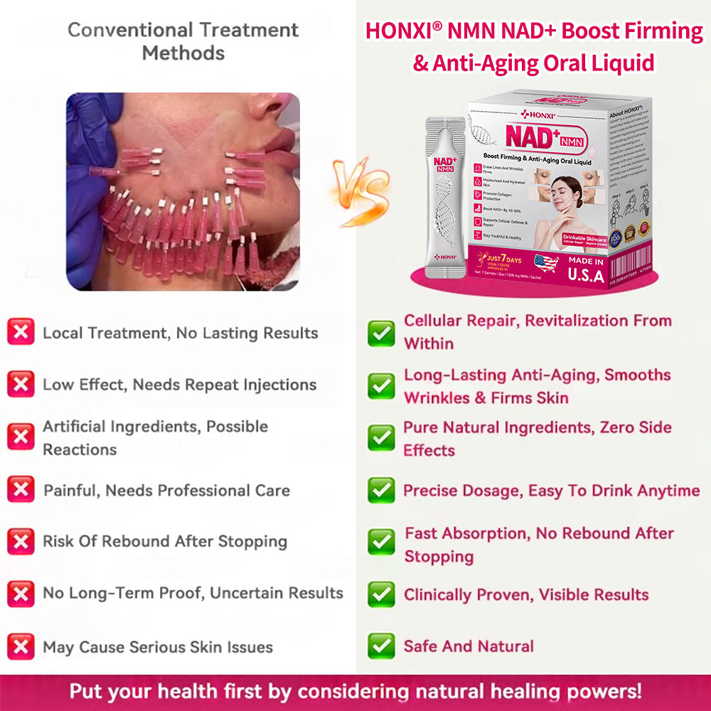 Made in USA💎HONXI® 𝗡𝗠𝖭 N𝖠𝙳+ 𝙱𝚘𝗈s𝗍 F𝗂𝗋mi𝗇g & A𝚗𝚝i-𝖺𝗀𝗂𝗇𝗀 𝖮𝗋𝚊l Li𝗾𝘂𝗶d