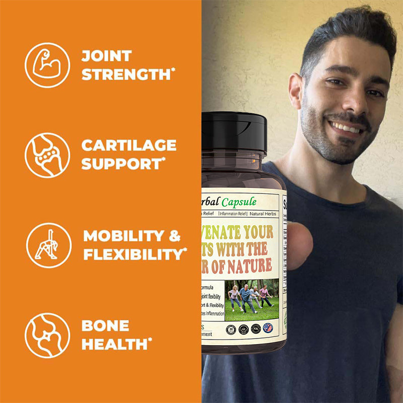 Raindew® Natural Organic Herbal Capsules - Recommended by Natural Herbalists (for arthritis, fast pain relief)