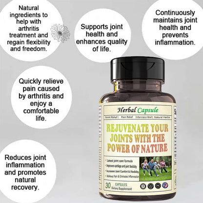 Raindew® Natural Organic Herbal Capsules - Recommended by Natural Herbalists (for arthritis, fast pain relief)