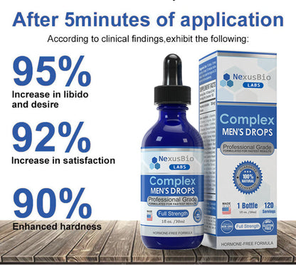 CROAIE® NexusBio Labs Complex Men's Drops🚀🛬【💥3rd Anniversary Store Celebration Sale💥